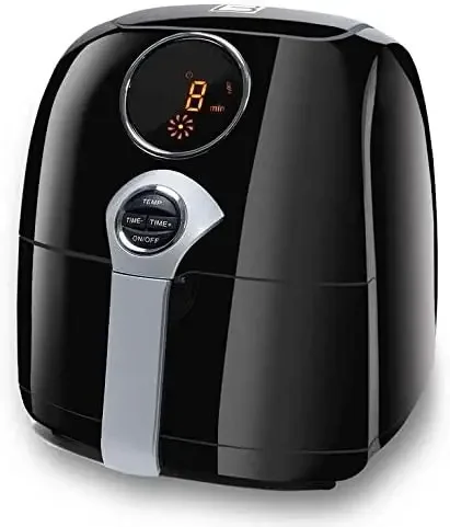 Freidora Digital LB200 sin aceite con tecnología avanzada para opciones de cocina saludables y fácil limpieza, diseño compacto para Ki pequeño