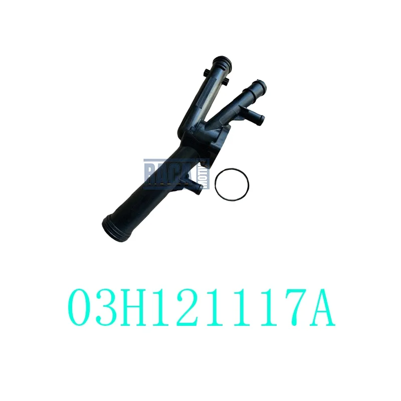 Rakitan Termostat Pendingin Mesin Perumahan Termostat untuk VW Touareg 3.6 Passat CC Magotan3.0 Audi Q7 Porsche Cayenne 03H 121117 A