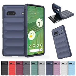 For Google Pixel 10 9 Pro XL Shockproof Armour Phone Case For Google Pixel 8 7 Pro 8A 7A Matte Liquid Silicone Protective Cover