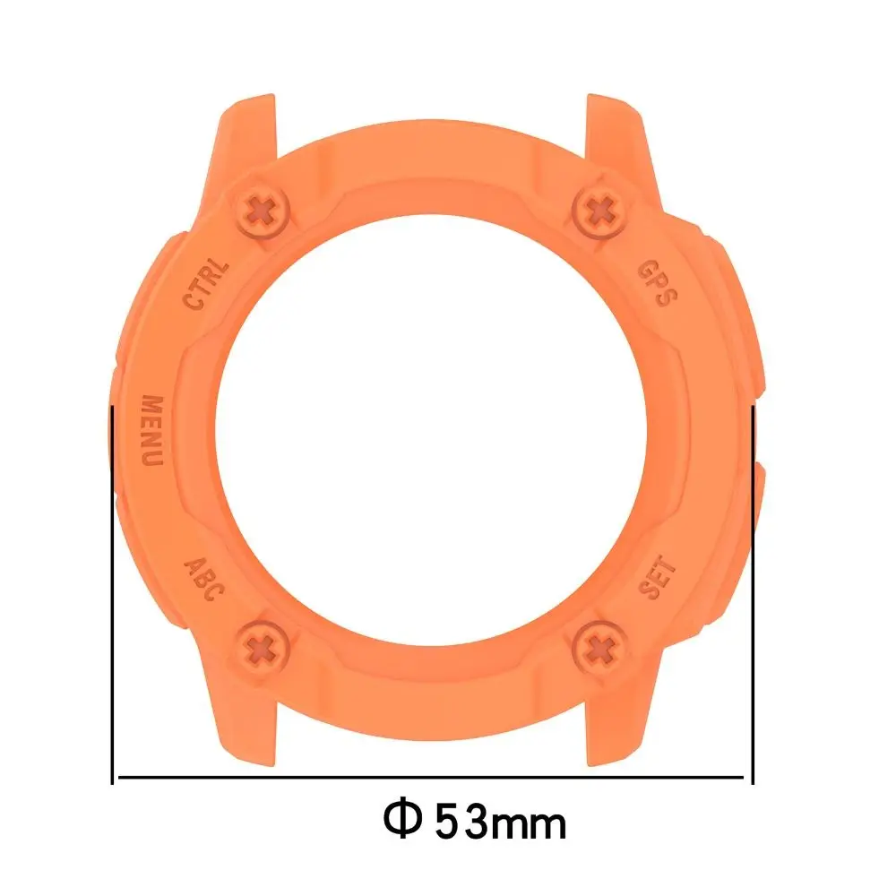 Estojo protetor TPU para relógio inteligente, protetor de tela de borda macia, tampa do pára-choques, acessórios para Garmin Instinct 2X