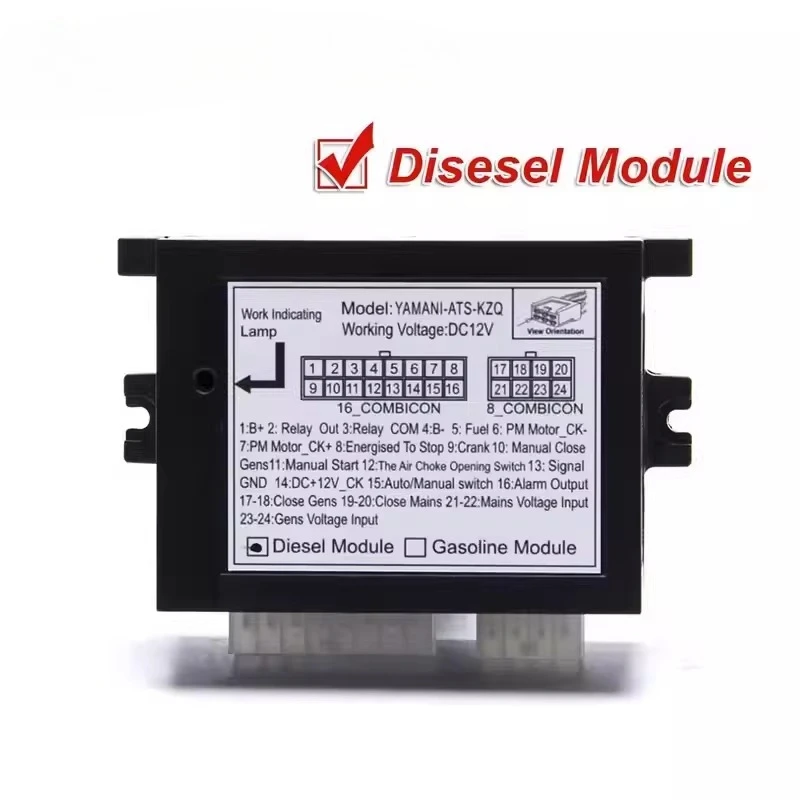 boite-de-commande-de-generateur-diesel-10kw-module-d'entretien-de-carte-mere-monophase-a-demarrage-et-arret-automatique