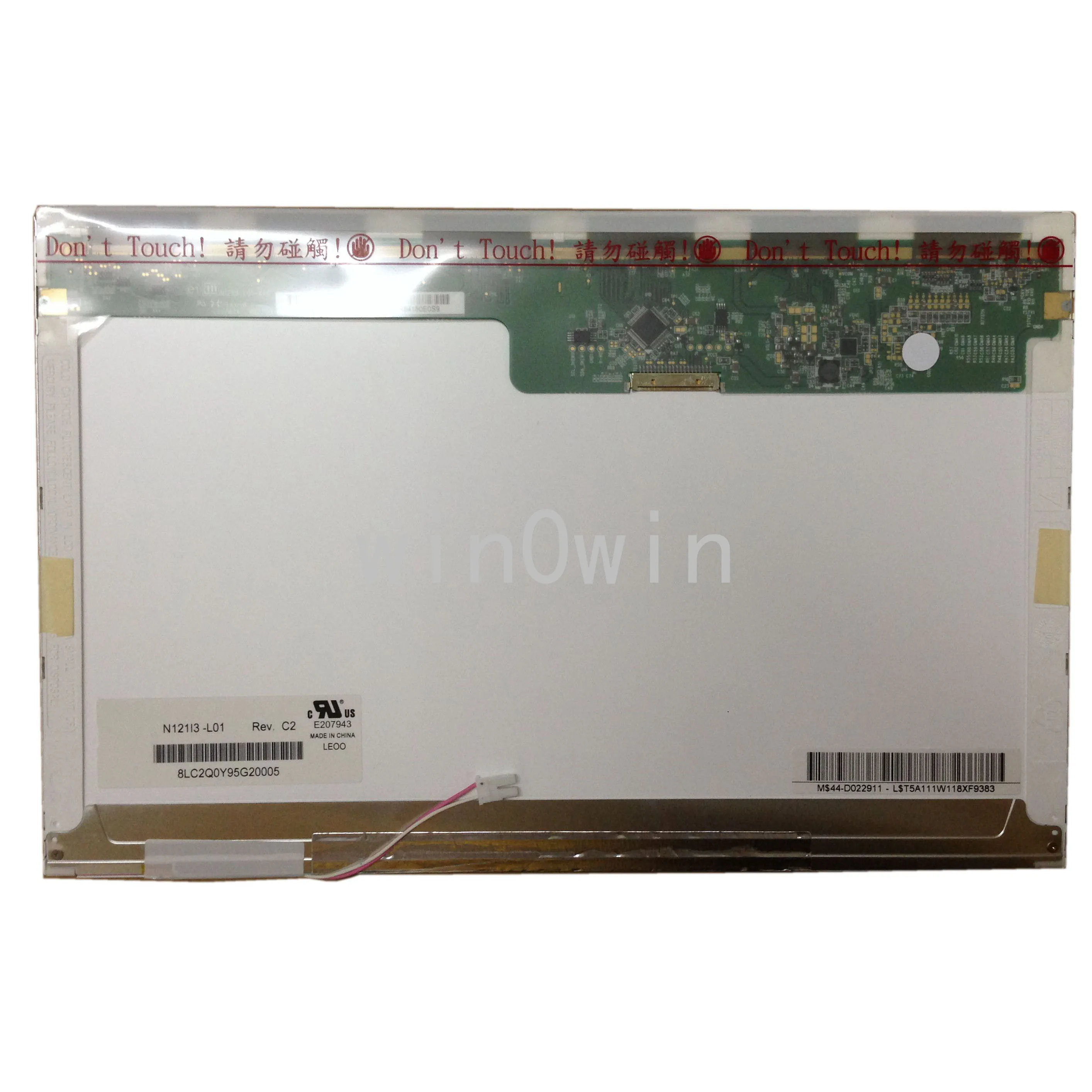 N121I3-L01 L03 L02 fit LTN121W1-L03 -L01 LTN121AT02 CLAA121WA01A B121EW03 LTD121EWVB 20PIN XJ Laptop LCD Screen