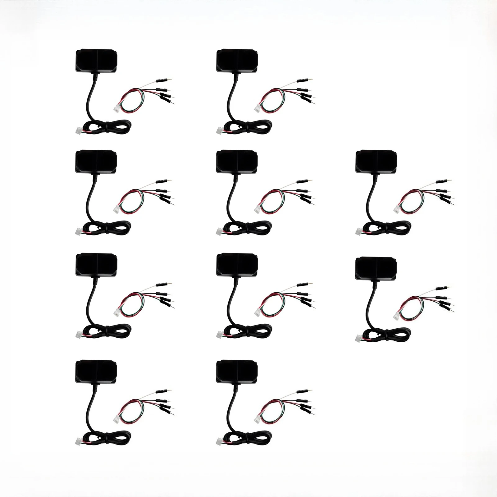 10PCS TFmini Plus Laser Lidar Range Finder Sensor IP65 Waterproof Dustproof TOF LiDAR Module, UART I2C IIC I/O 0.1m~12m