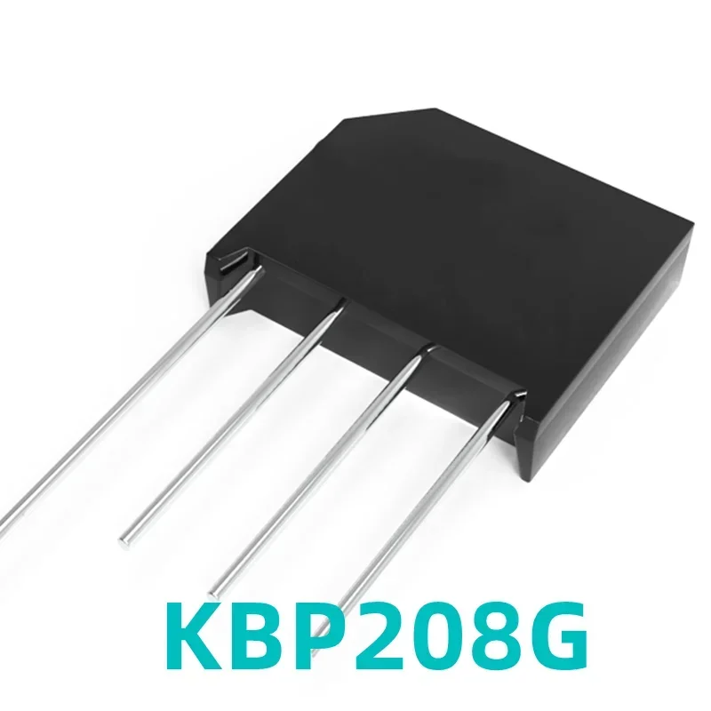 1PCS KBP208G Rectifier Bridge KBP208 Flat Bridge Heap 2A800V DIP4 Spot