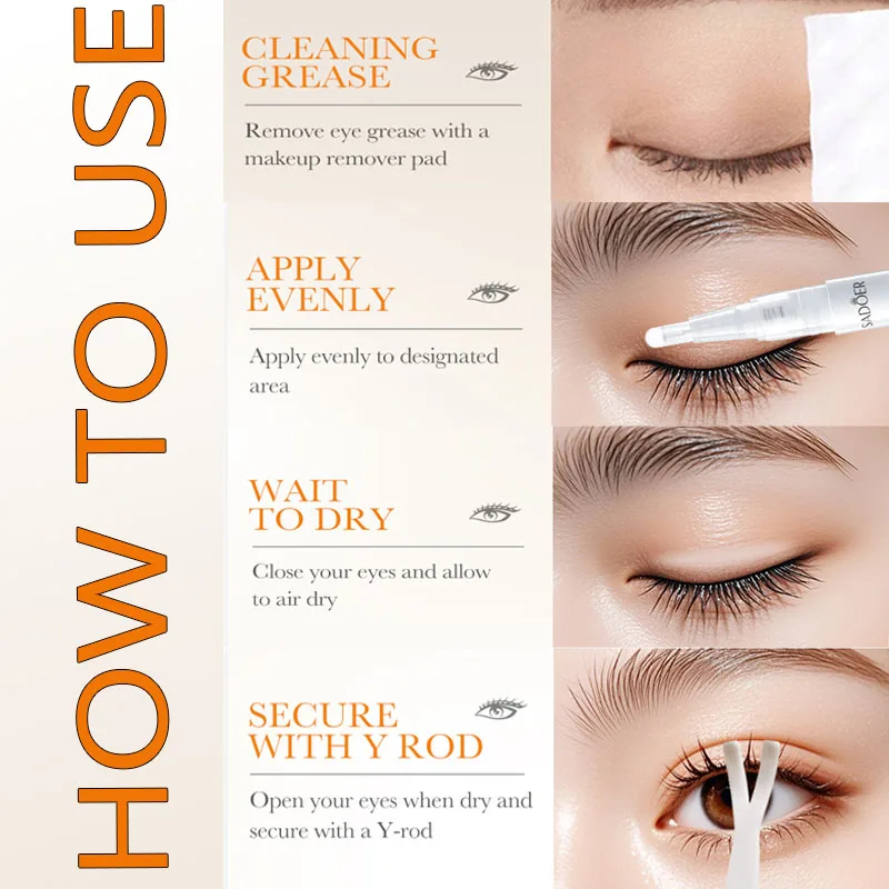 2025 Nuovo Invisibile Doppia Palpebra Penna Modellante Crema Occhio Grande Non Colla Trasparente Super Stretch Piega Sollevamento Occhi Styling MakeupTools