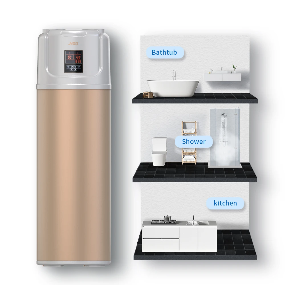 High Efficient Hybrid Water Heaters 1.8kW for Residential Use Heat Pump Hot Water Heaters