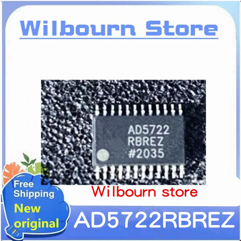 

NEW 2PCS~10PCS/LOT AD5722RBREZ AD5722RBREZ-REEL7 AD5722 TSSOP24 Wilbourn Store