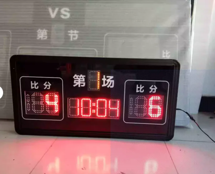 0.9 Meter Digital Football Playing Scoring Keeper Board Electronic Soccer Scoreboard with Remote Control Tripod Stand