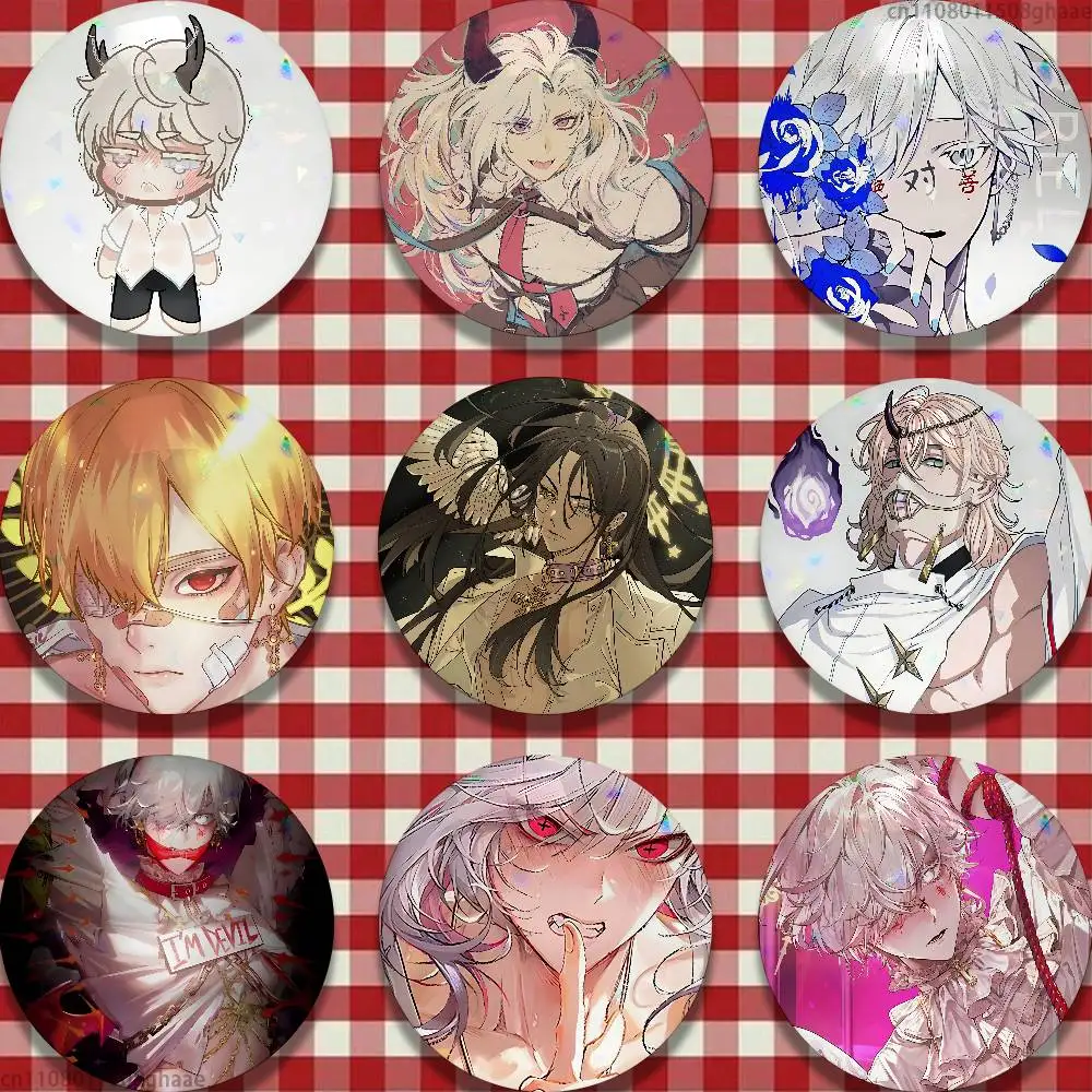 

What in HELL is Bad 58mm Badge Brooches on Backpack Clothes Handmade Round Enamel Pins for Jewelry