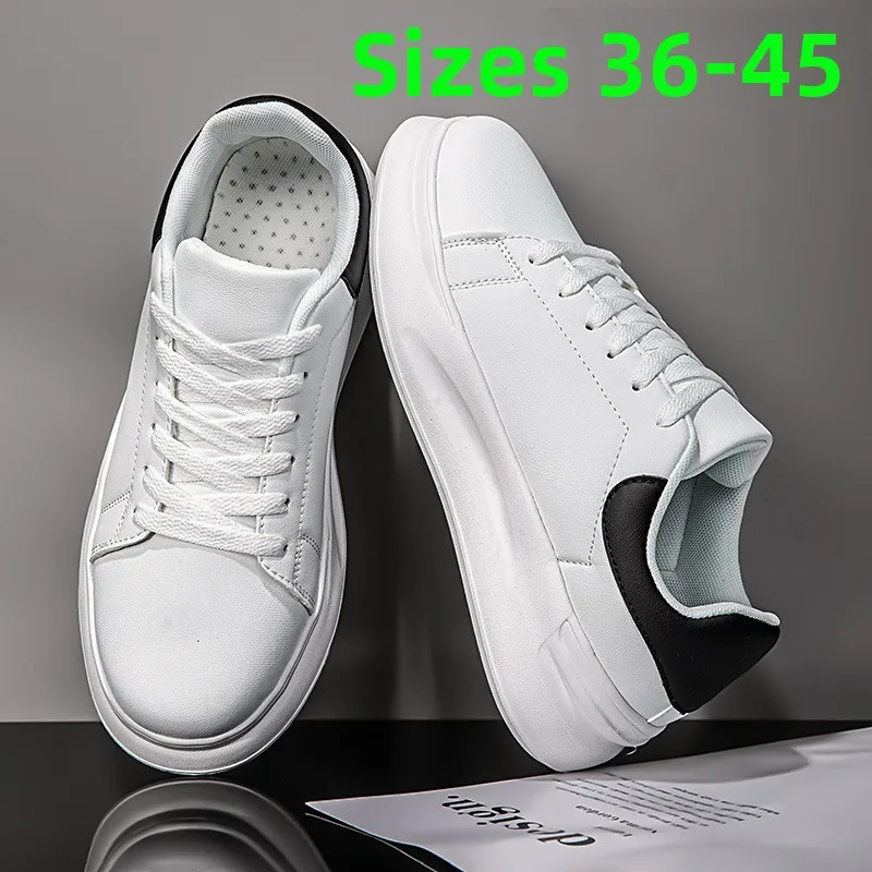 

Белые спортивные кроссовки для мальчиков, весна-осень, повседневные, удобные, дышащие, низкие, на плоской подошве, с клеевым креплением