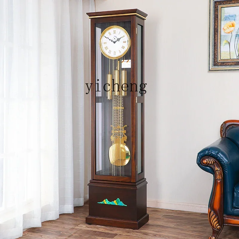 

HSN Music Timekeeping Floor-to-Floor Home Creative Pendulum Bell Villa Luxury Standing Bell Chinese Helmler Clock