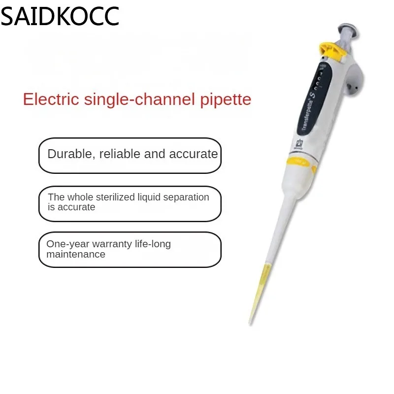 Imagem -05 - Pipeta Monocanal Autoclavável Volume Variável Manual Ejetor de Micropipetas 0110000ul Meia Esterilização