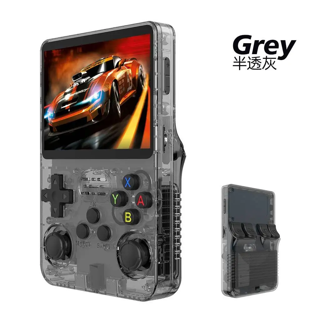 

Портативная игровая консоль 128G R36S Retro с Linux-системой, 3,5-дюймовым IPS-экраном, R35s Pro, 64 ГБ игр