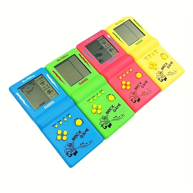 

Portable Game Console BRICK GAME Handheld Players Nostalgic Educational Toys Pocket Game Classic Childhood Gift
