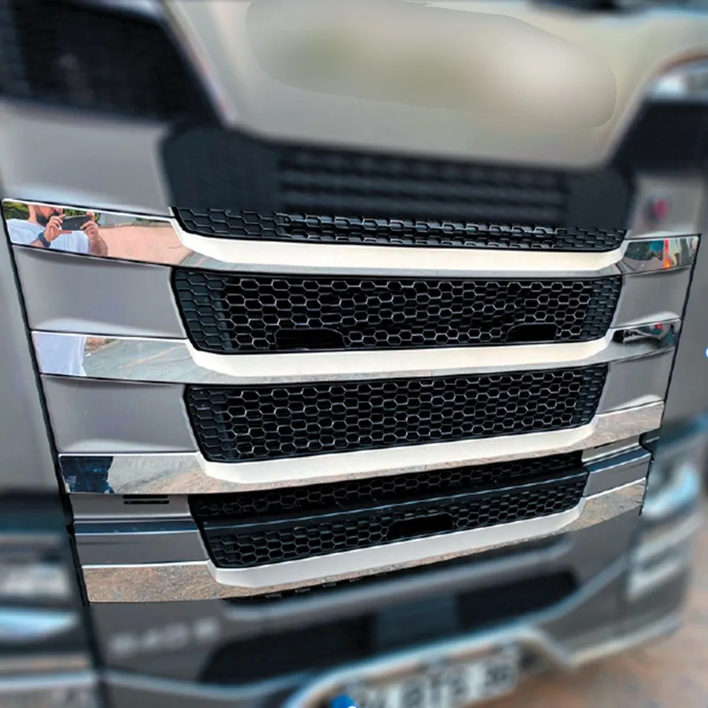 Scania Ng Sc S/R Slim Grill Chrome WN Inox WNSC309