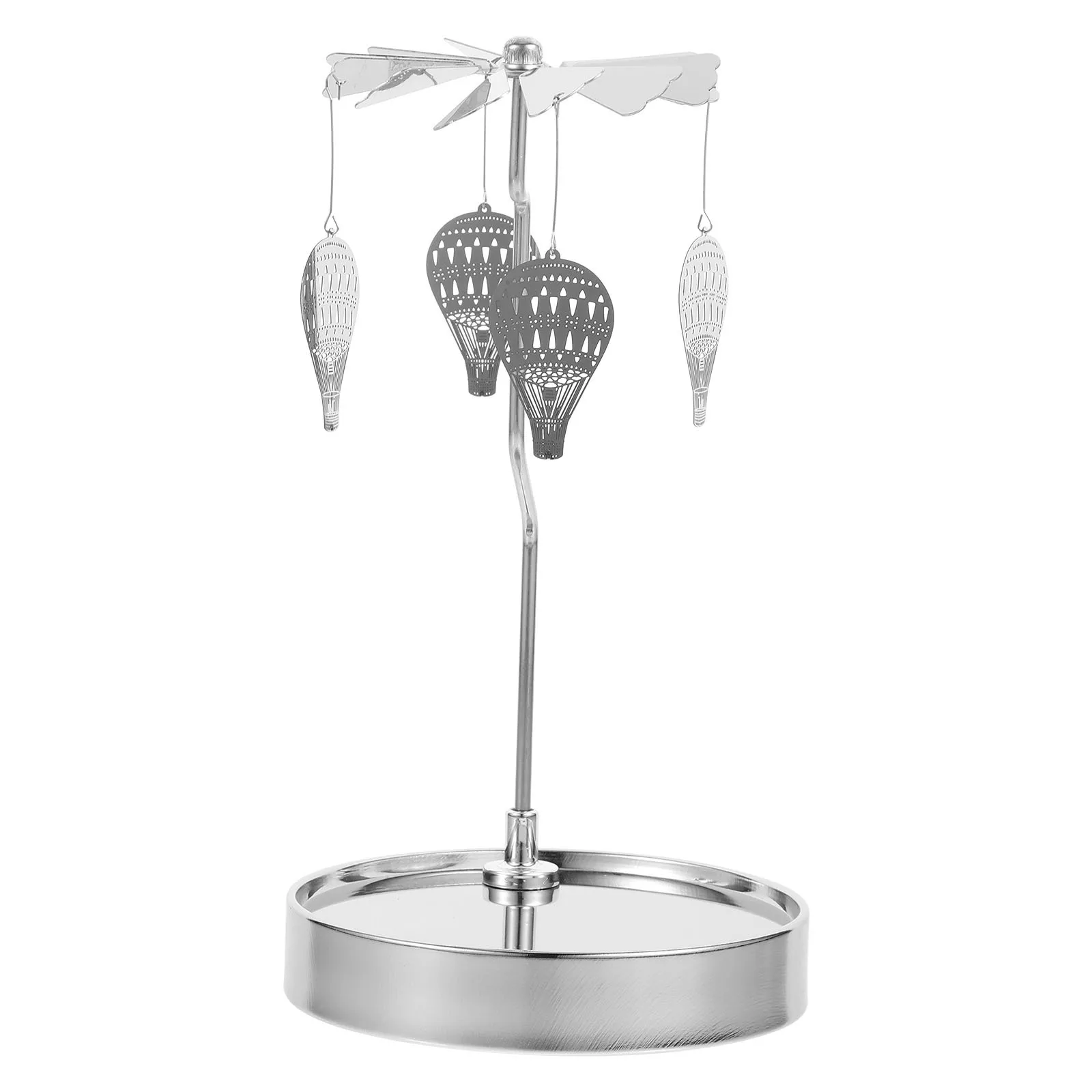 

Aromatherapy Rotating Candlestick Metal Diy Decorative Holder Tabletop Party Wedding Home Decor Festive Supplies