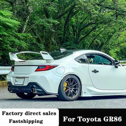 For Toyota GR86 ZN8 Subaru BRZ ZD8 GT86 High Quality Carbon Fiber FPR Primer GT Style Rear Trunk Lip Spoiler Wing