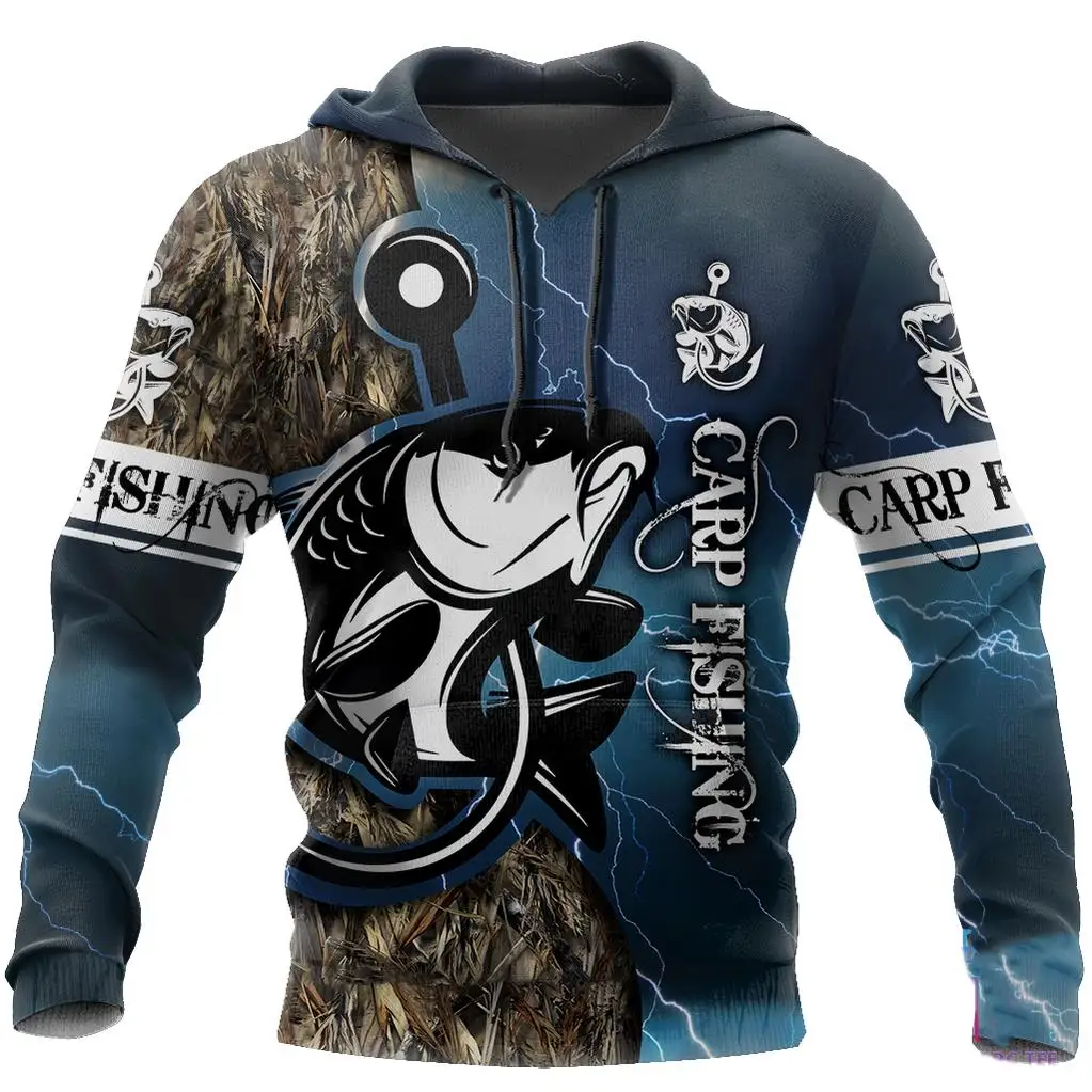 2023 New 3D T-shirt Hoodie Street Apparel Men\'s Pullover Academy Role Playing Costume Designer Fish Reaper