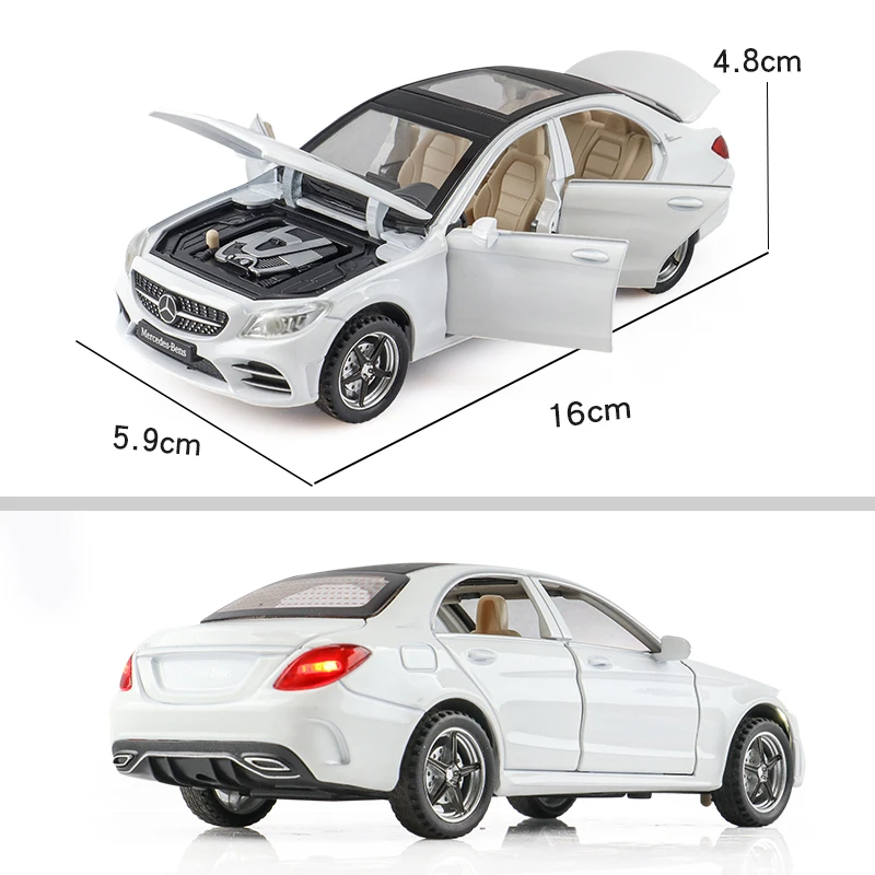 Gifts For Kids Simulation Exquisite Diecasts & Toy Vehicles C260L Newao 1:32 Alloy Collection Model Railed/Motor/Cars/Bicycles