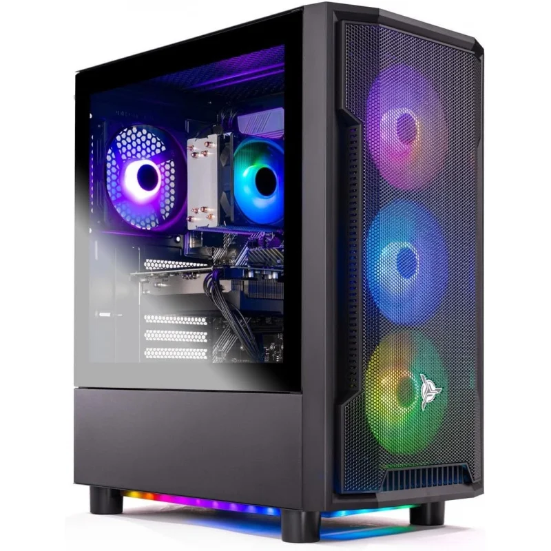 Shadow Gaming PC Desktop, Ryzen 5 9600X 3.9 Ghz (5.4GHz Turbo), RX 9060 XT 8GB, 1TB Gen4 NVMe SSD, 16GB DDR5 RAM 600