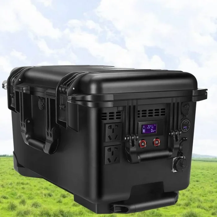 Multi function 220v 6000w 9380wh outdoor camping portable solar power station generator