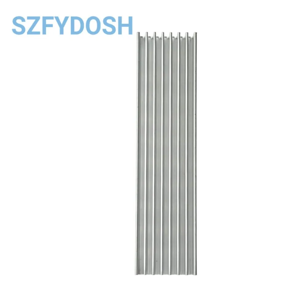 Heatsink Radiator Cooler Radiator 100×25×10MM High Quality Aluminum Heat Sink Fins Fast Thermal Conductivity Thermal Bar