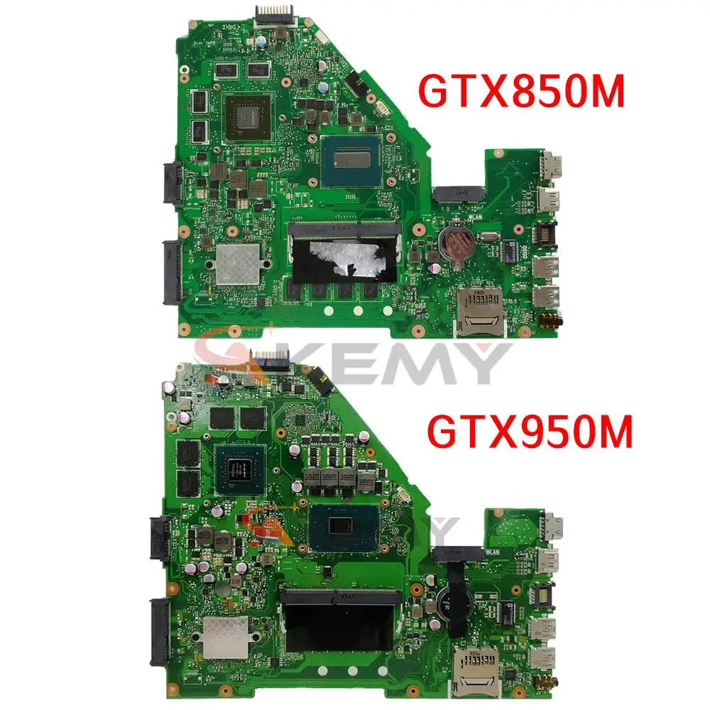 Placa-mãe para laptop asus x550jk fx50j a550j x550j x550jd w50j k550j x550jd ​ X550JC X550JE X550JK X551JD 100% testado