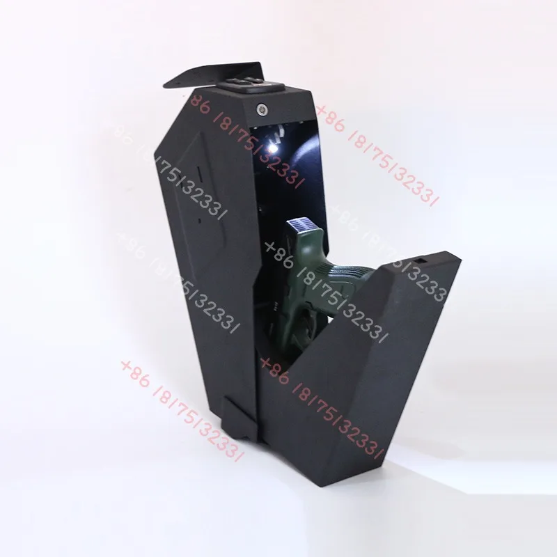 Portable alarm fingerprint password safe,  box, Shengjia SJ-T6 wholesale home safe anti-theft box