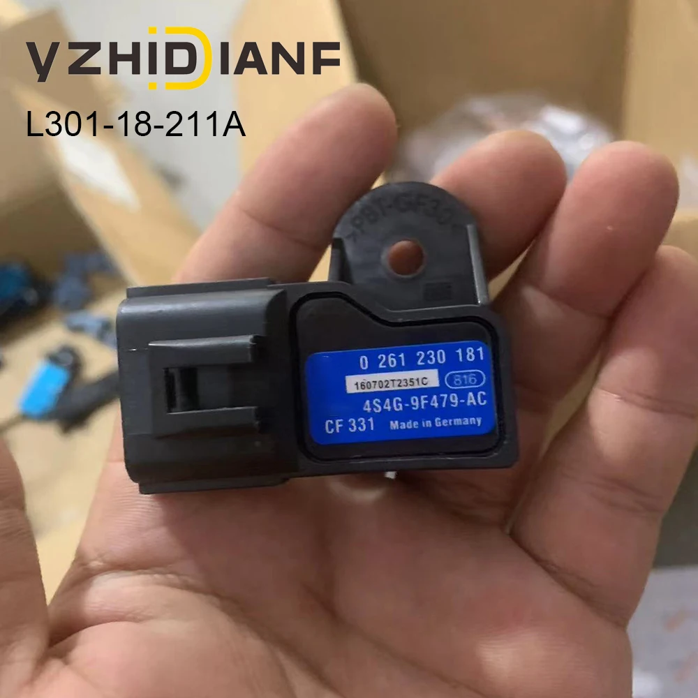 

10 Pcs MAP Manifold Intake Air Pressure Sensor L301-18-211A 0261230181 for Ford Focus Escape Rang Automotive Parts