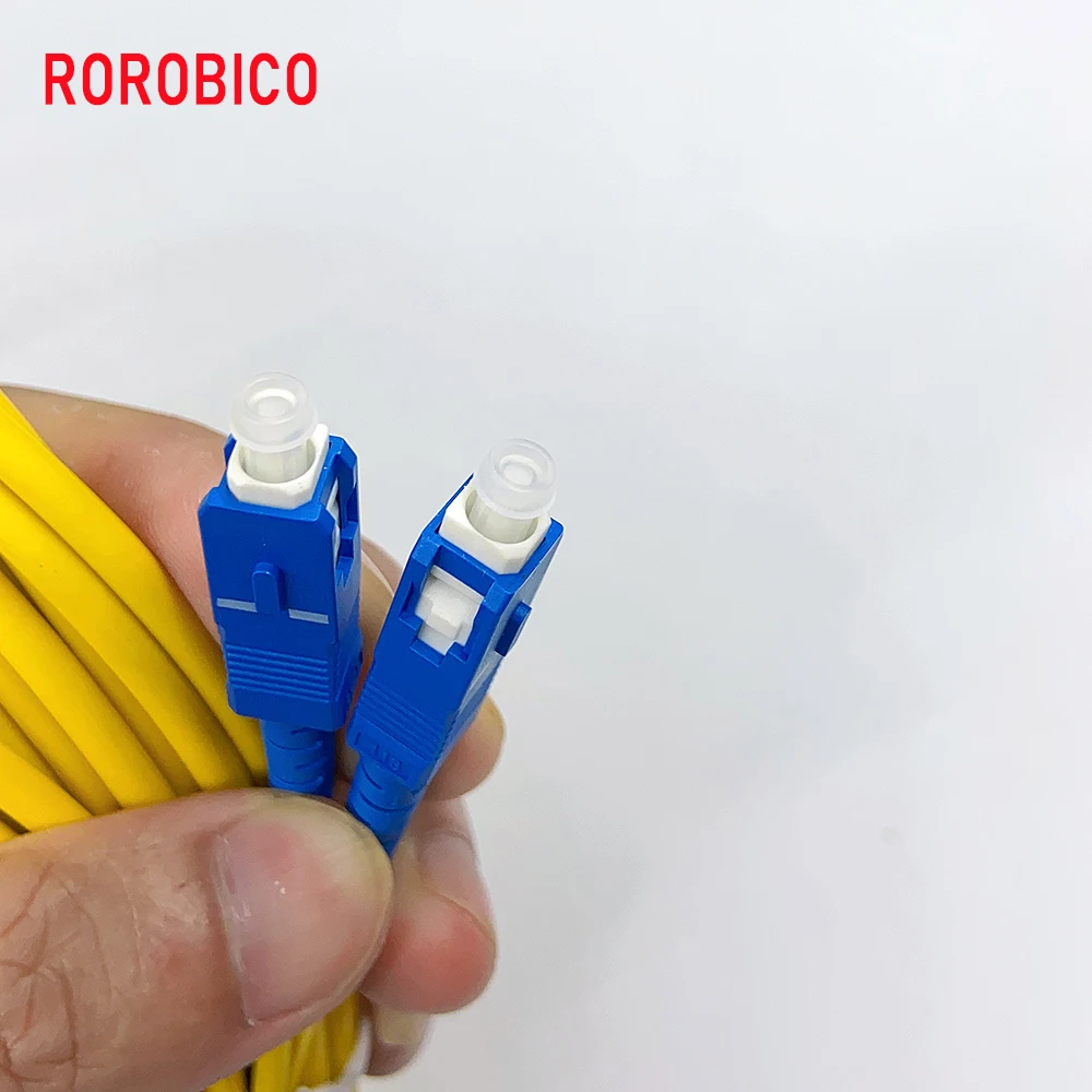 Square Optical Fiber Cable SC LC ST FC Optical Data Cable Two Head For Galaxy Allwin JHF vista Human Flora Large Inkjet Printers