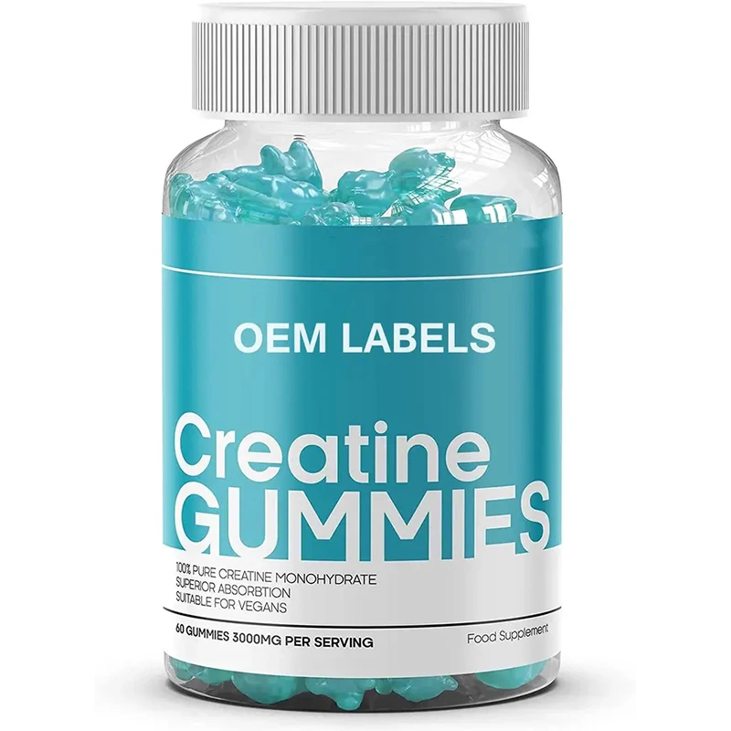 OEM Private label Creatine HCL Energy booster gummies