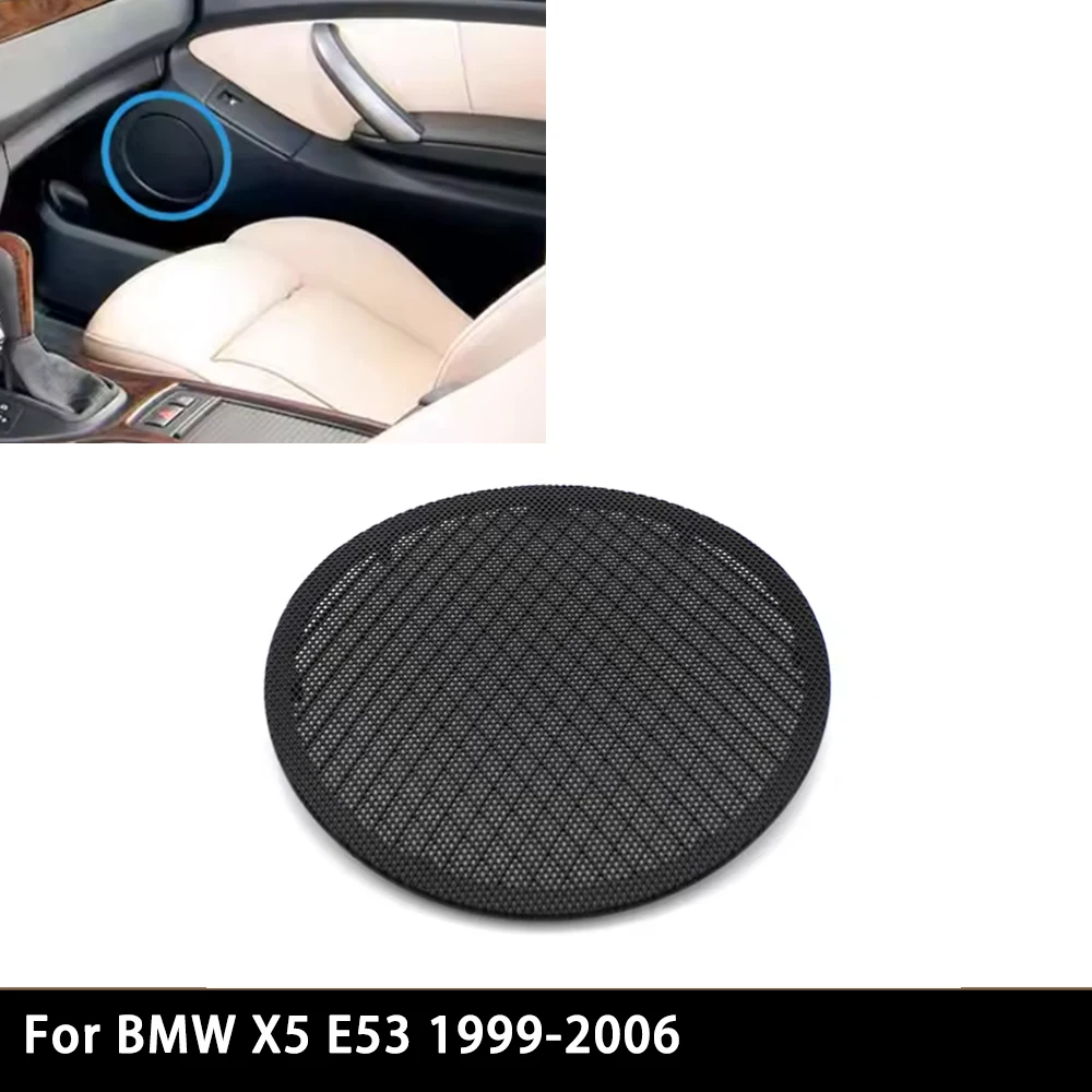 

1PC For BMW X5 E53 1999-2006 Car Front Left Right Door Loud Speaker Cover Panel Replacement 51418264139 51418264137