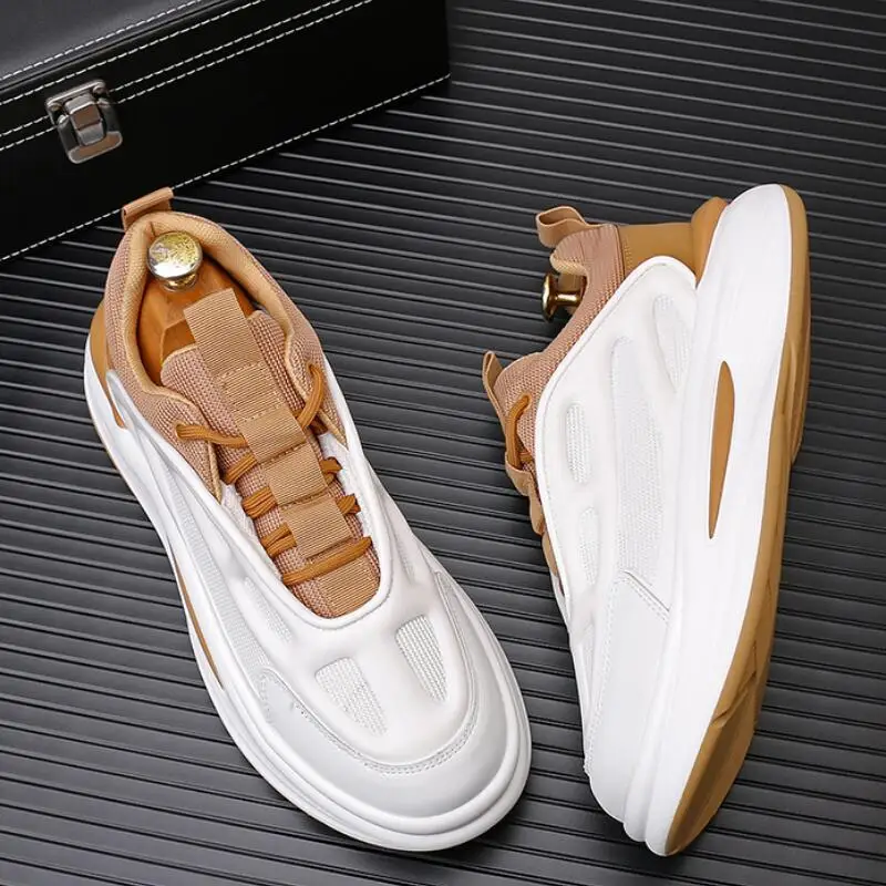

NEW Fashion brand skateboard shoes Korean version of casual shoes with sneakers men's casual shoes Zapatos Hombre a14