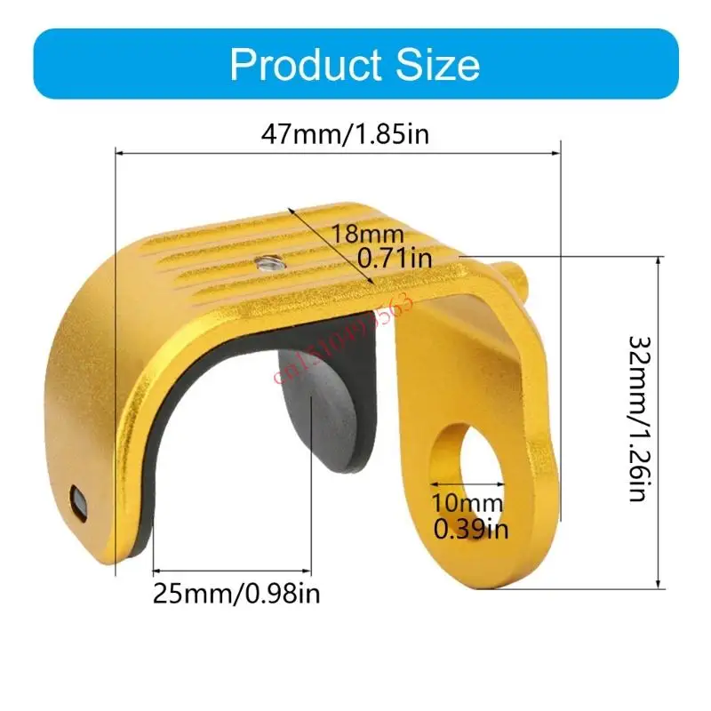 448c أضعاف مقطع آمن أمامي أداة تعزيز الشوكة e شكل قفل شوكة شوكة