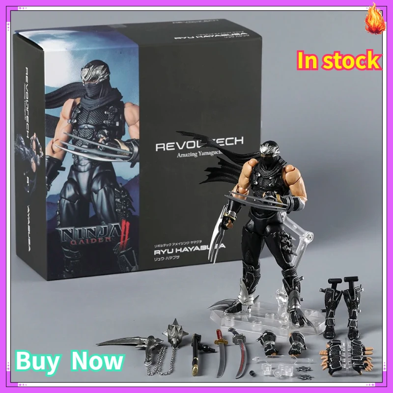 

В наличии: Фигурка Рю Хаябуса Kaiyodo Revoltech Amazing Yamaguchi, модель из ПВХ, декоративная статуэтка, подарок, игрушка