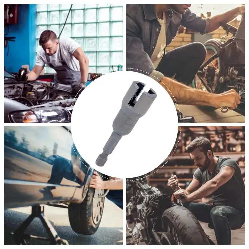 Butterfly Socket Wrench Electric Screwdriver Sleeve Bolt Slotted Wrench Hex Shank Socket Adapter Drill Bit Socket Wrench Slotted
