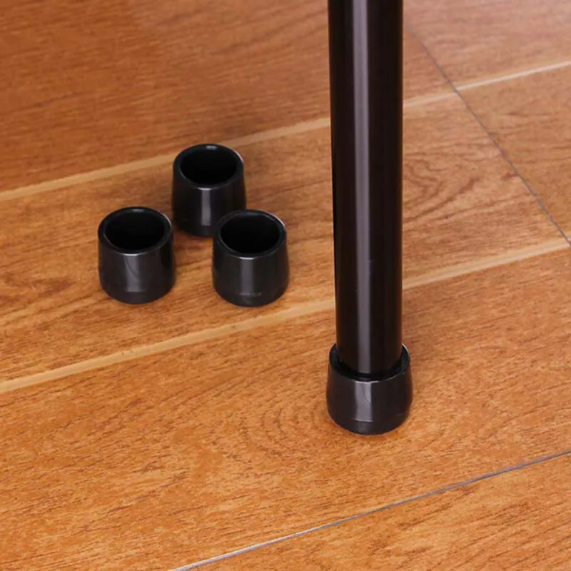 16/19/22/25/28mm 4Pcs Anti-skid Glides Shock Floor Protector Soft Rubber Furniture Chair Table Feet Leg Bottom Screw on Pad