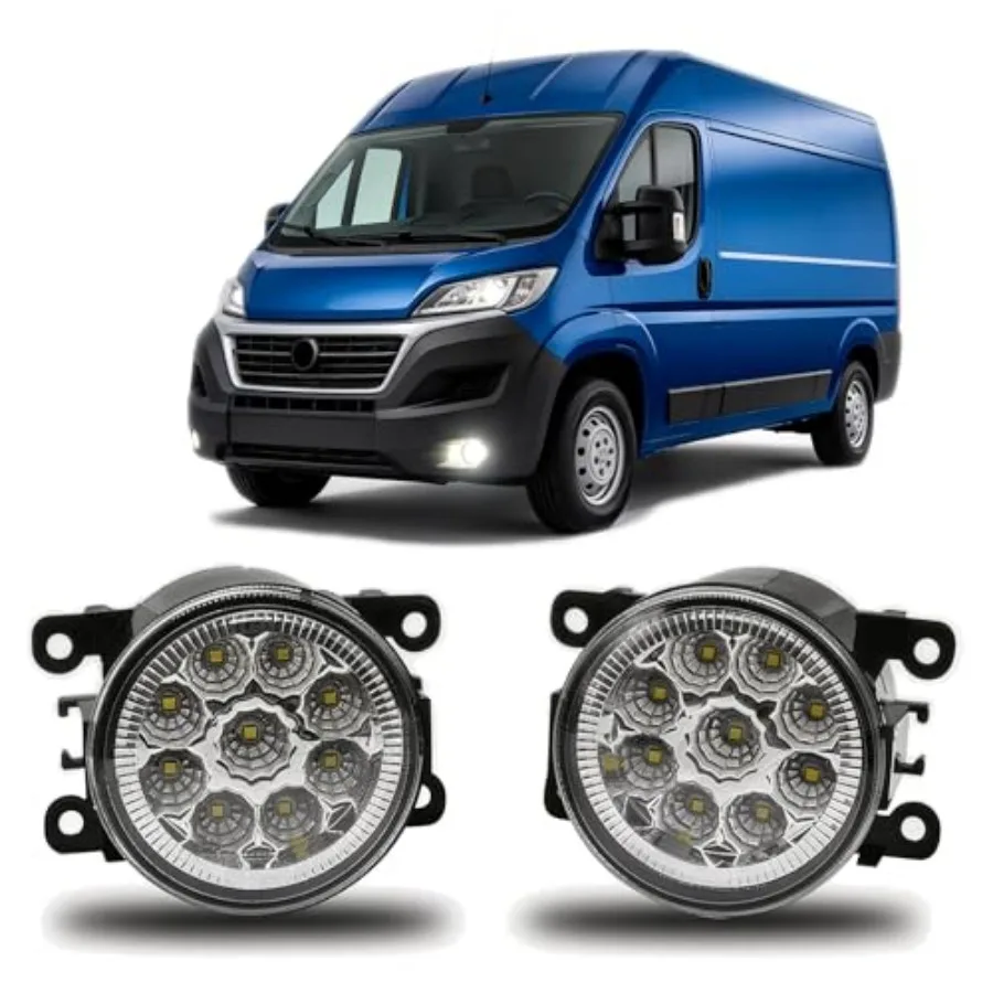 

Fog Light Bulb 3.5 Inch For Ram Promaster 1500 2500 3500 2014-2019 Front Bumper Fog Light Driving Lamps6000k Pack of 2