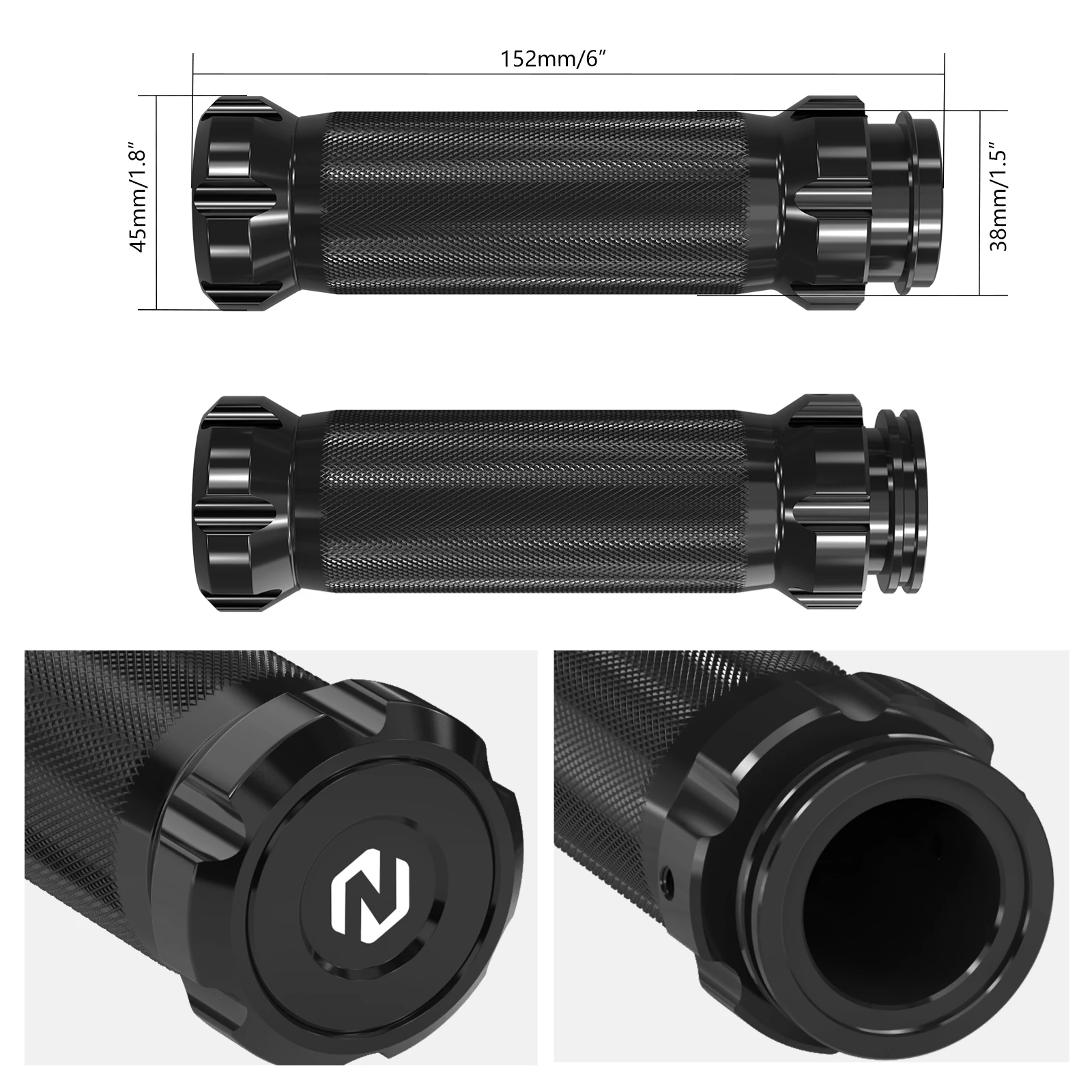(EU-Lagerbestand) Für Harley Street Bob 114 FXBBS 2021-2024 Lenkergriffe Low Rider ST Street Glide FLHX Road Glide FLTRX Fat Boy 114 – Detail 15