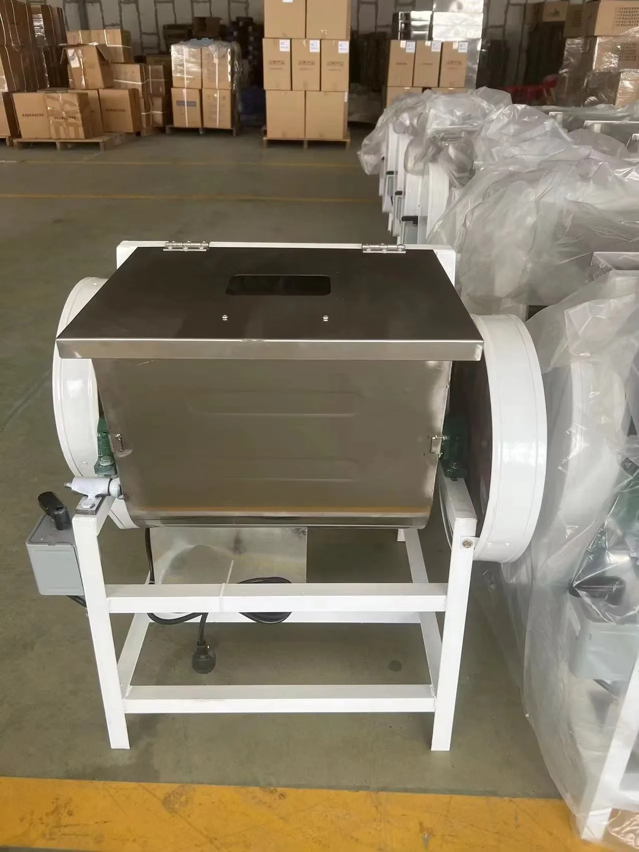 Heavy Duty Dough Mixer Industrial Bread Dough Mixer Dough Maker Flour Mixer 100 kg Electric Kitchen Appliance view 6