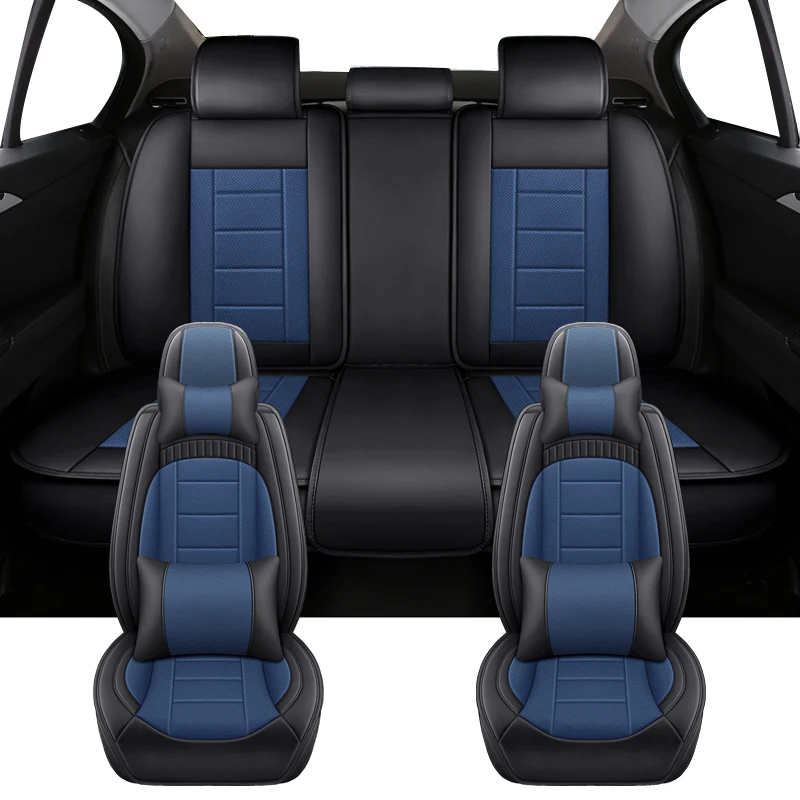 أغطية مقاعد السيارة العالمية من جلد البولي يوريثان لـ Volwsagen VW Amarok Polo 9N Gol G3 G5 Tiguan Golf 8 7 6 5 4 ملحقات السيارات الداخلية