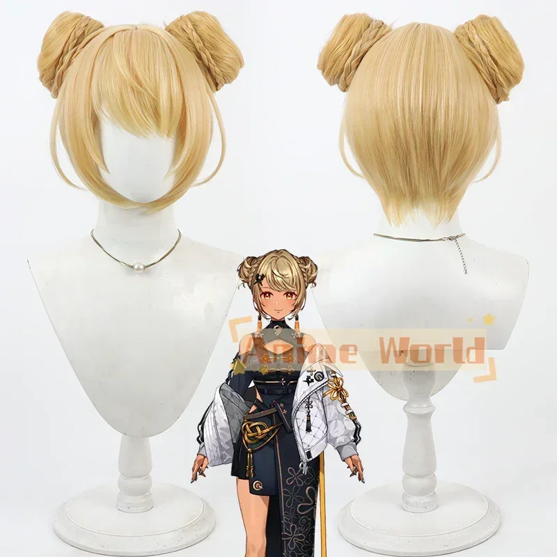 Virtual YouTuber Kaminari Qpi China x Sporty Outfit Cosplay Wig + Wig Cap