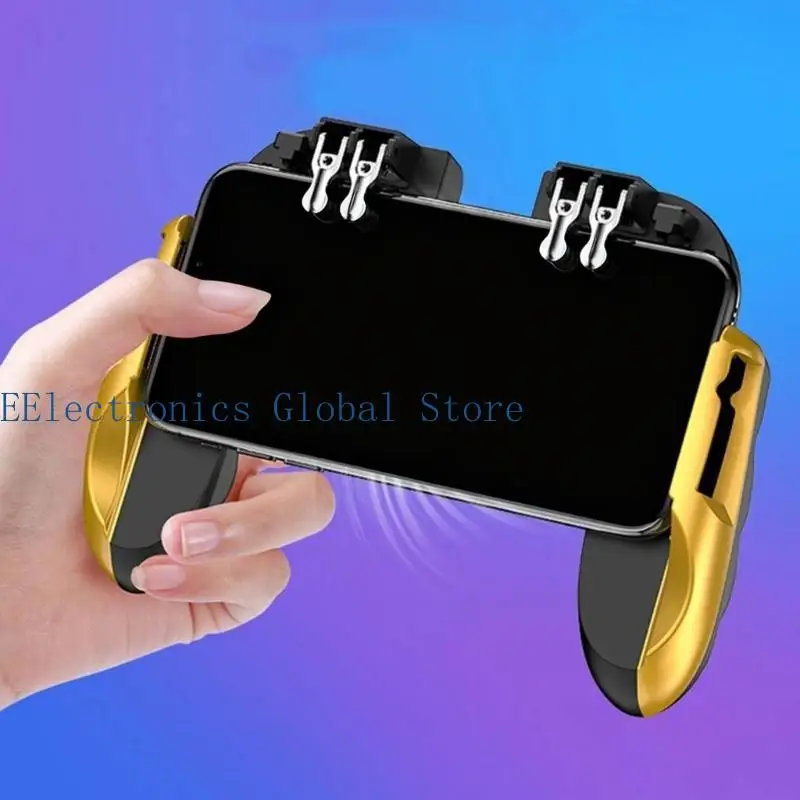 462B Mobile Game Controller Four-finger Connection Mobile Gaming Trigging For  gaming grip game