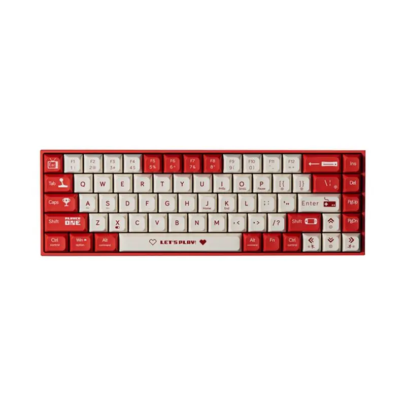 

AJAZZ AK680 Gaming Mechanical Keyboard ABS Keycap 68 Keys Wired Keyboard Hot Swap For Pc Laptop