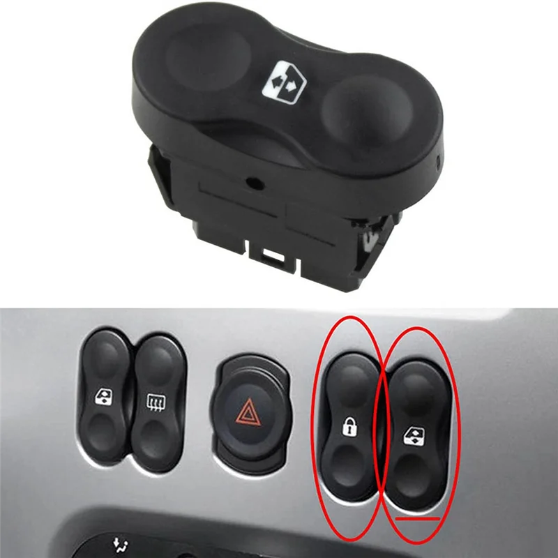 Car Front Electric Window Switch 5 Pins 8200602227 for Dacia Duster Sandero Car Accessories