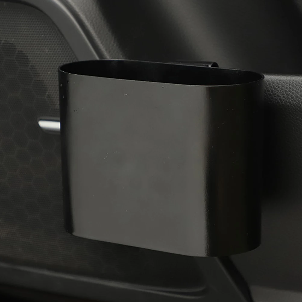 

Car Trash Can 206 Black Large Capacity Washable Bin Holder Car Storage Travel Home Desk Tidy Garbage Bucket Vehicle Interior