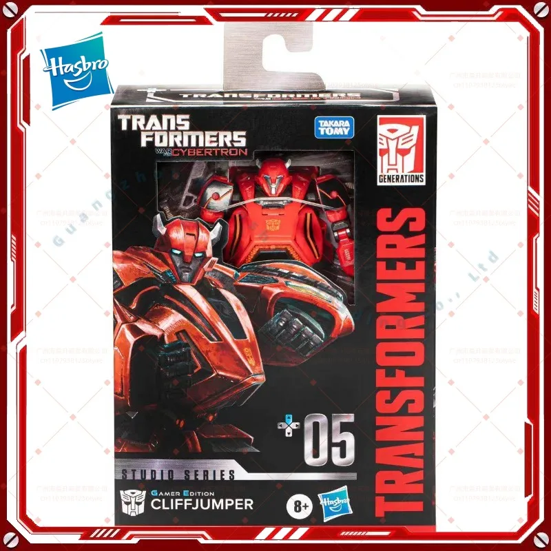 

In Stock Hasbro Transformers Classic Toys Gamer Edition SSGE-05 Cliffjumper Action Figure Robot Toy Collectibles Gifts Hobbies