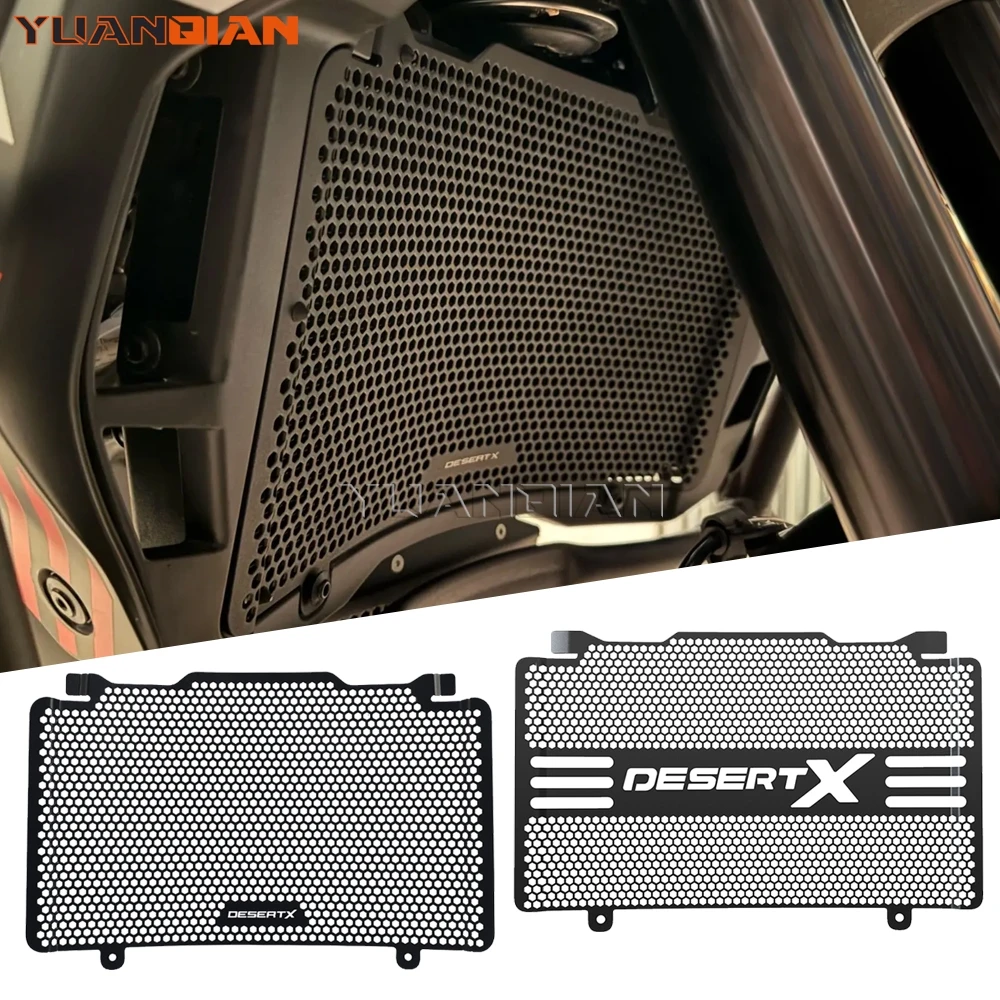 

Защита радиатора для Ducati DesertX Desert X Rally 2022 2023 2024 2025 DESERT-X, аксессуары для мотоциклов, защитная крышка решетки радиатора