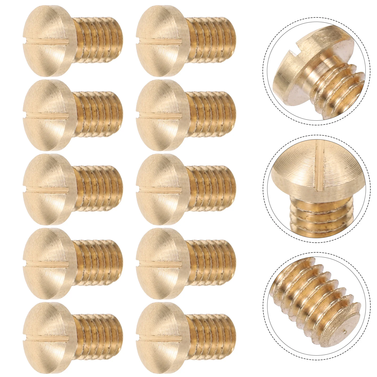 

10 Pcs Saxophone Accessories Alto Screws Repair Parts Woodwind Instrument Small