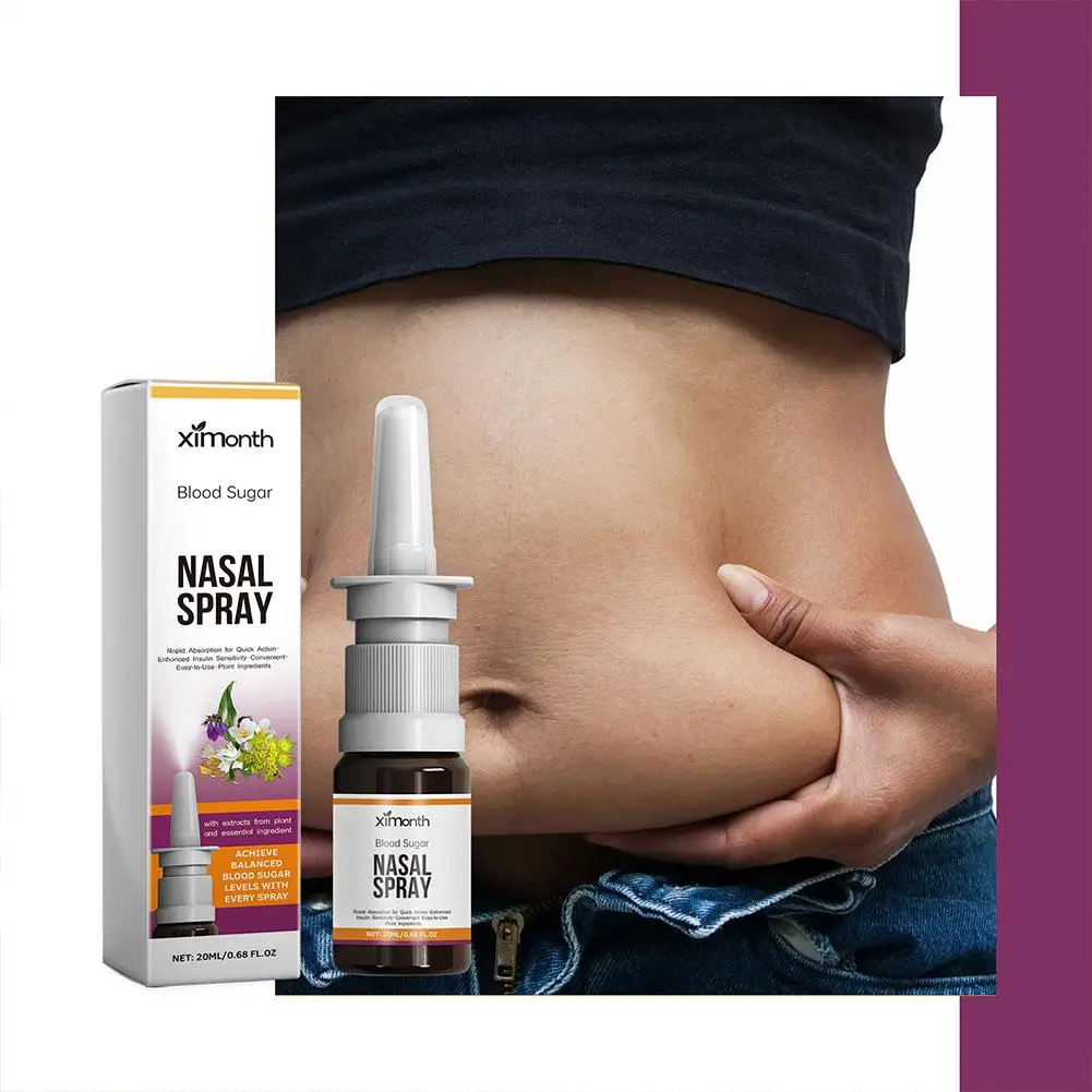 

1PCS Blood Sugar Nasal Spray Protect Humidify Nose Products 20ml Oral Care Nasopharyngeal K7R2